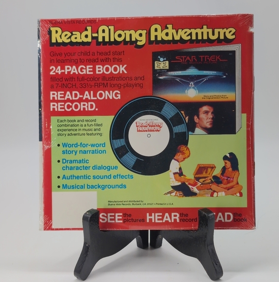 Star Trek The Motion Picture Book and Record - Picture 2 of 2